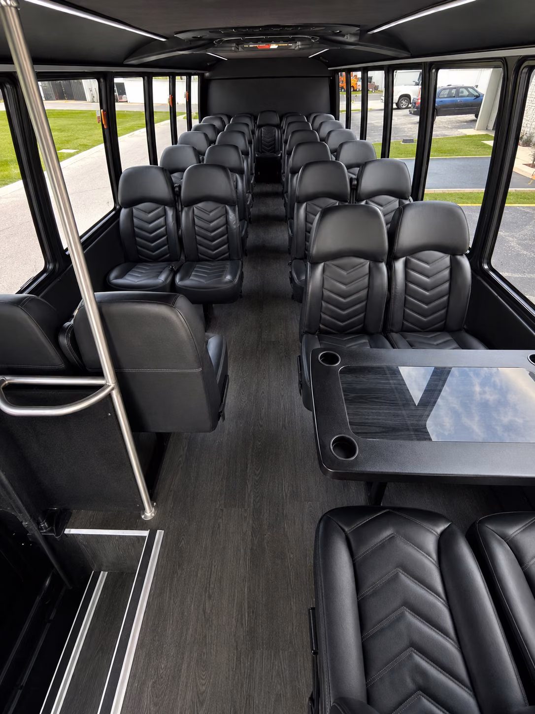 wyoming private event transportation onboard seating